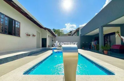 Casa com 3 dormitórios à venda, 274 m² por r$ 1.500.000,00 - santa felicidade - curitiba/pr