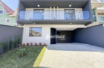 Casa com 3 quartos à venda, 128 m² por r$ 696.000 - barreirinha - curitiba/pr