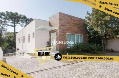 Casa com 5 dormitórios à venda, 393 m² por r$ 2.700.000,00 - santa felicidade - curitiba/pr
