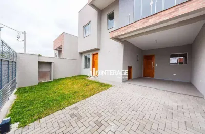 Sobrado com 3 quartos à venda, 132 m² por r$ 820.000 - santo inácio - curitiba/pr