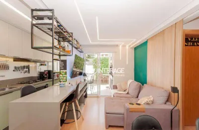 Apartamento garden com 2 dormitórios à venda, 90 m² por r$ 839.000,00 - ecoville - curitiba/pr