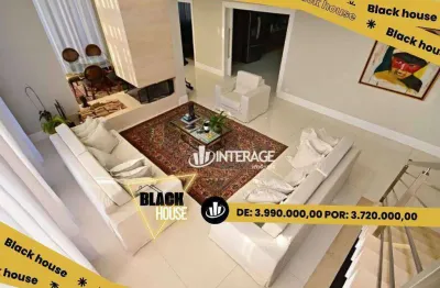 Casa com 5 quartos  à venda, 590 m² por r$ 3.720.000 - santa felicidade - curitiba/pr