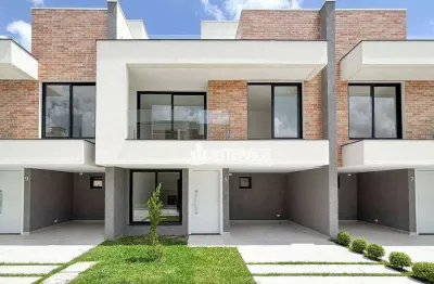 Casa com 3 dormitórios à venda, 129 m² por r$ 1.263.000,00 - santa felicidade - curitiba/pr