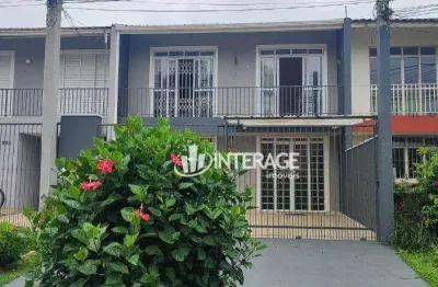 Sobrado com 3 dormitórios à venda, 113 m² por r$ 639.000,00 - ahú - curitiba/pr