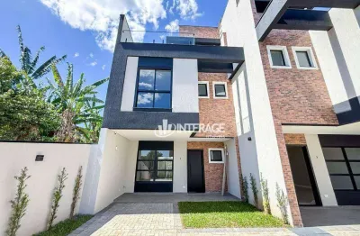 Sobrado com 3 quartos à venda, 169 m² por r$ 1.050.000 - santa felicidade - curitiba/pr