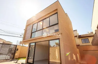 Sobrado com 3 quartos para alugar, 119 m² por r$ 4.985/mês - santa felicidade - curitiba/pr