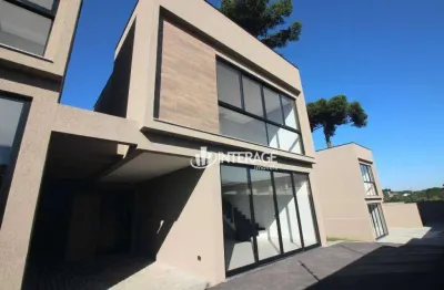 Sobrado com 3 quartos para alugar, 124 m² por r$ 4.617/mês - santa felicidade - curitiba/pr