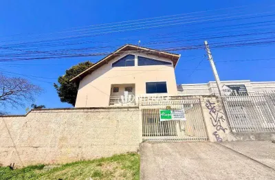 Sobrado com 4 dormitórios para alugar, 330 m² por r$ 4.300,00/mês - fazendinha - curitiba/pr