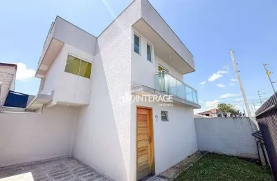 Casa com 2 quartos à venda, 76 m² por r$ 395.000 - cajuru - curitiba/pr