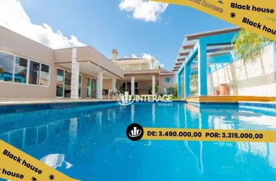 Casa com 4 quartos à venda, 544 m² por r$ 3.315.000 - santa felicidade - curitiba/pr