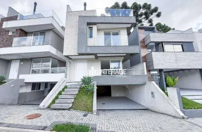 Casa com 3 dormitórios à venda, 211 m² por r$ 1.250.000,00 - santa cândida - curitiba/pr