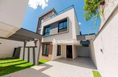 Sobrado com 3 quartos  à venda, 138 m² por r$ 967.000 - abranches - curitiba/pr