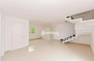 Sobrado com 3 dormitórios para alugar, 168 m² por r$ 5.921,15/mês - campo comprido - curitiba/pr