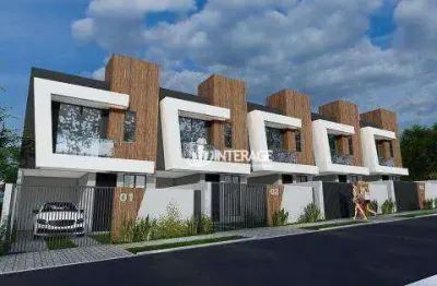Sobrado com 3 quartos à venda, 125 m² por r$ 890.000 - santa felicidade - curitiba/pr
