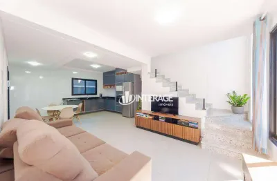 Sobrado com 3 quartos à venda, 126 m² por r$ 859.000 - santa felicidade - curitiba/pr