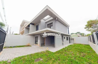 Sobrado com 3 quatos à venda, 149 m² por r$ 1.253.500 - santa felicidade - curitiba/pr