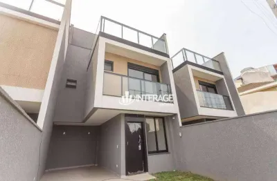 Sobrado com 3 dormitórios à venda, 110 m² por r$ 889.000 - pilarzinho - curitiba/pr