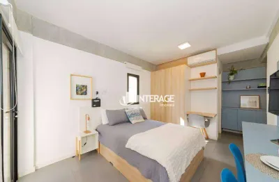Studio com 1 quarto à venda, 22 m² por r$ 395.000 - bigorrilho - curitiba/pr