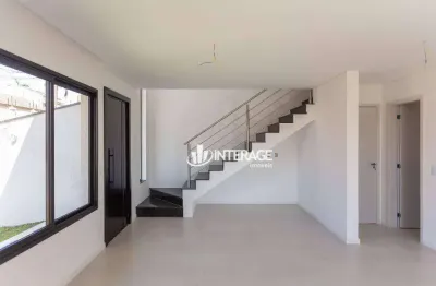 Sobrado com 3 dormitórios à venda, 104 m² por r$ 735.000 - atuba - curitiba/pr