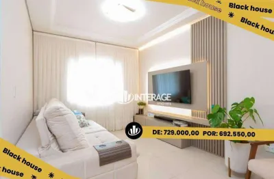 Sobrado com 3 dormitórios à venda, 145 m² por r$ 692.550,00 - uberaba - curitiba/pr