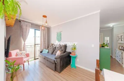 Apartamento com 2 dormitórios à venda, 49 m² por r$ 290.000,00 - santa felicidade - curitiba/pr