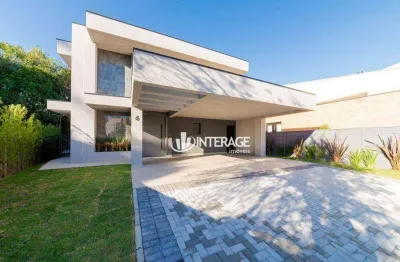 Casa com 5 dormitórios à venda, 280 m² por r$ 3.890.000,00 - santa felicidade - curitiba/pr