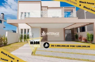 Casa com 4 quartos à venda, 308 m² por r$ 1.890.000 - santa felicidade - curitiba/pr