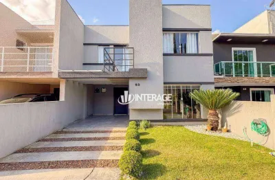 Casa com 3 dormitórios à venda, 160 m² por r$ 899.000,00 - cachoeira - curitiba/pr