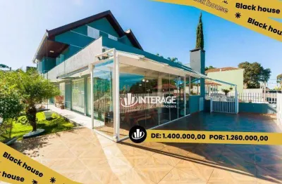 Casa com 4 quartos à venda, 355 m² por r$ 1.260.000 - santo inácio - curitiba/pr