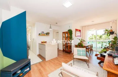 Apartamento com 3 quartos à venda, 70 m² por r$ 585.000 - bacacheri - curitiba/pr