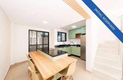 Sobrado com 3 dormitórios à venda, 72 m² por r$ 549.000,00 - atuba - curitiba/pr