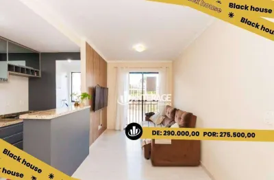 Apartamento com 2 quartos à venda, 47 m² por r$ 275.500 - santa felicidade - curitiba/pr