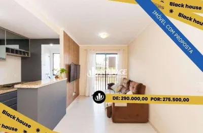 Apartamento com 2 quartos à venda, 47 m² por r$ 275.500 - santa felicidade - curitiba/pr