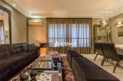 Apartamento com 3 dormitórios à venda, 149 m² por r$ 1.690.000 - cristo rei - curitiba/pr