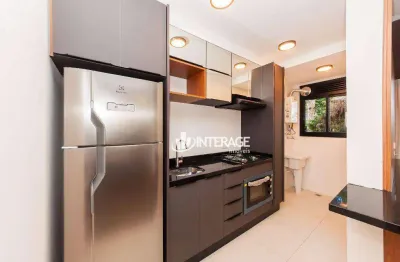 Apartamento com 2 quartos para alugar, 44 m² por r$ 4.921/mês - ecoville - curitiba/pr