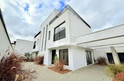 Sobrado com 3 quartos para alugar, 116 m² por r$ 4.650/mês - santa felicidade - curitiba/pr