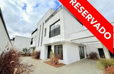 Sobrado com 3 dormitórios para alugar, 116 m² por r$ 4.680,00/mês - santa felicidade - curitiba/pr