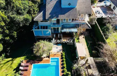 Casa com 4 quartos os à venda, 407 m² por r$ 4.200.000 - santa felicidade - curitiba/pr