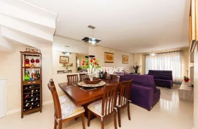 Sobrado com 4 quartos à venda, 222 m² por r$ 1.290.000 - santa felicidade - curitiba/pr