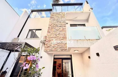 Sobrado com 3 quartos à venda, 155 m² por r$ 1.200.000 - santa felicidade - curitiba/pr
