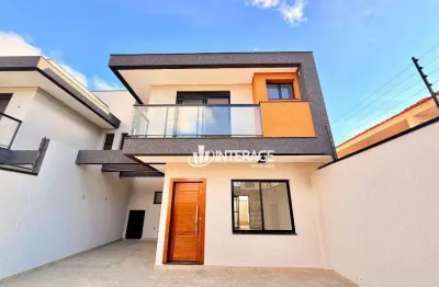 Sobrado com 3 quartos à venda, 149 m² por r$ 1.050.000 - santa felicidade - curitiba/pr