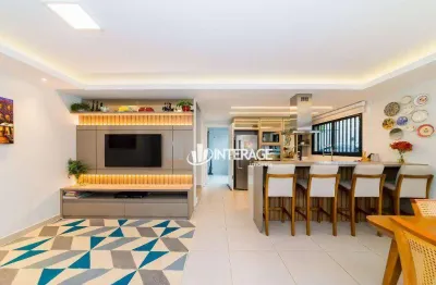 Sobrado com 3 dormitórios à venda, 116 m² por r$ 870.000,00 - santa felicidade - curitiba/pr