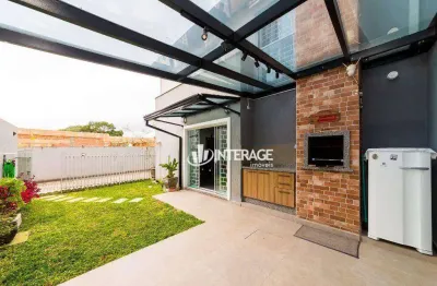 Sobrado com 3 dormitórios à venda, 133 m² por r$ 850.000,00 - santa felicidade - curitiba/pr