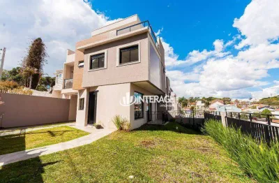 Sobrado com 3 suítes à venda, 142 m² por r$ 1.214.000 - vista alegre - curitiba/pr