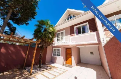 Sobrado com 3 quartos à venda, 162 m² por r$ 890.000 - santa felicidade - curitiba/pr