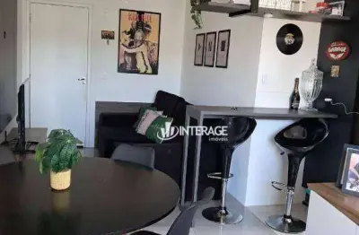 Apartamento com 2 dormitórios à venda, 49 m² por r$ 320.000,00 - santa felicidade - curitiba/pr