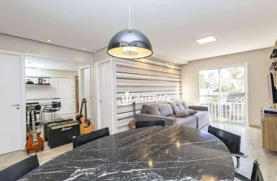 Apartamento com 2 quartos à venda, 68 m² por r$ 650.000 - cabral - curitiba/pr