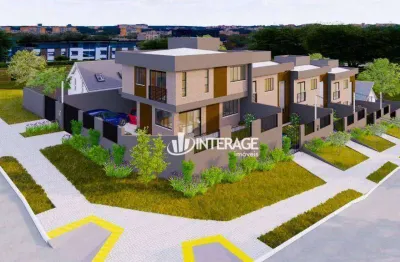 Sobrado com 3 quartos à venda, 101 m² por r$ 719.000 - barreirinha - curitiba/pr