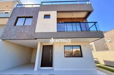 Sobrado com 3 dormitórios à venda, 155 m² por r$ 1.100.000,00 - santa felicidade - curitiba/pr