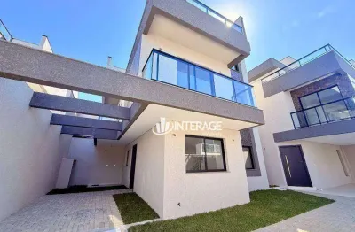 Sobrado com 3 quartos à venda, 135 m² por r$ 900.000 - santa felicidade - curitiba/pr
